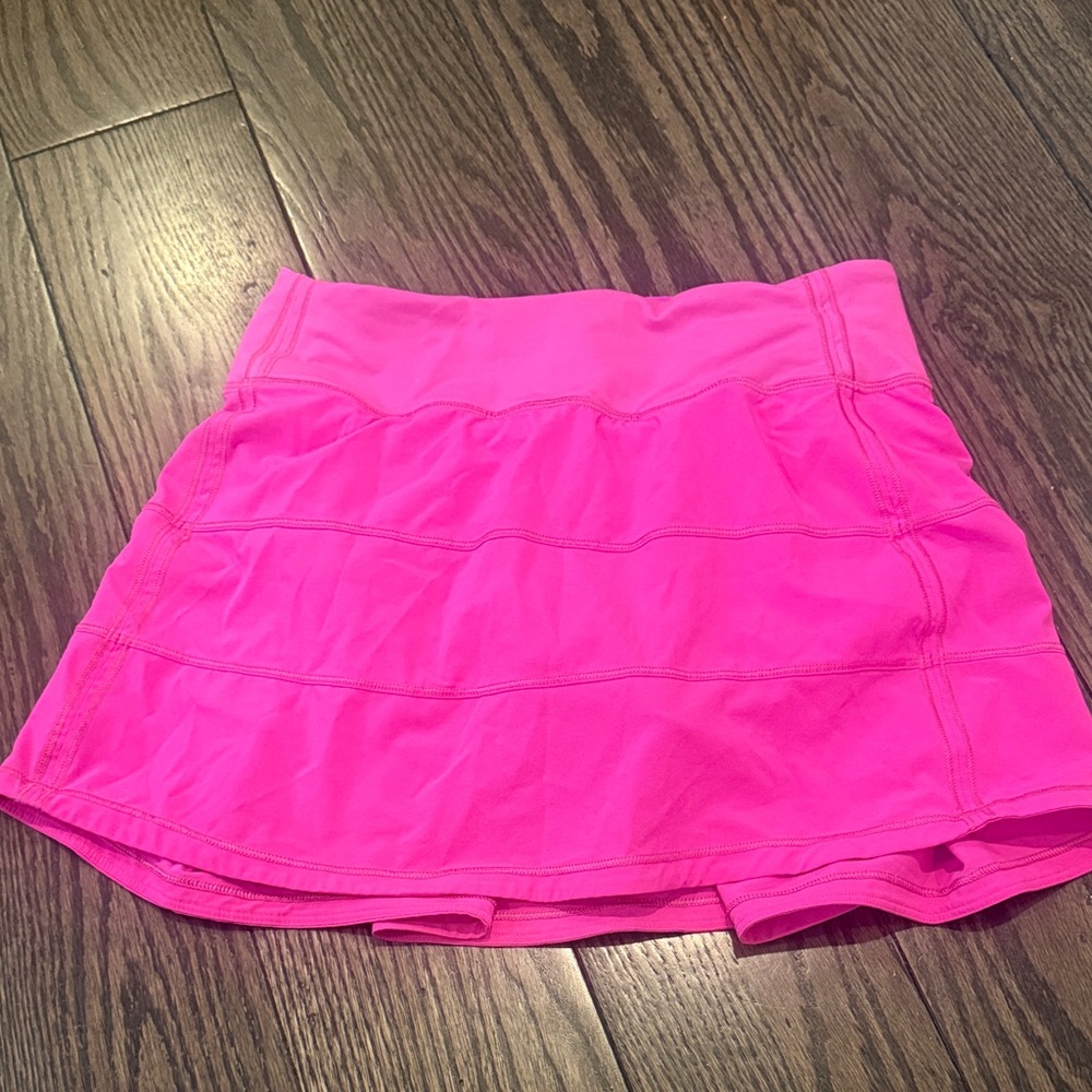 Lululemon bright pink skirt